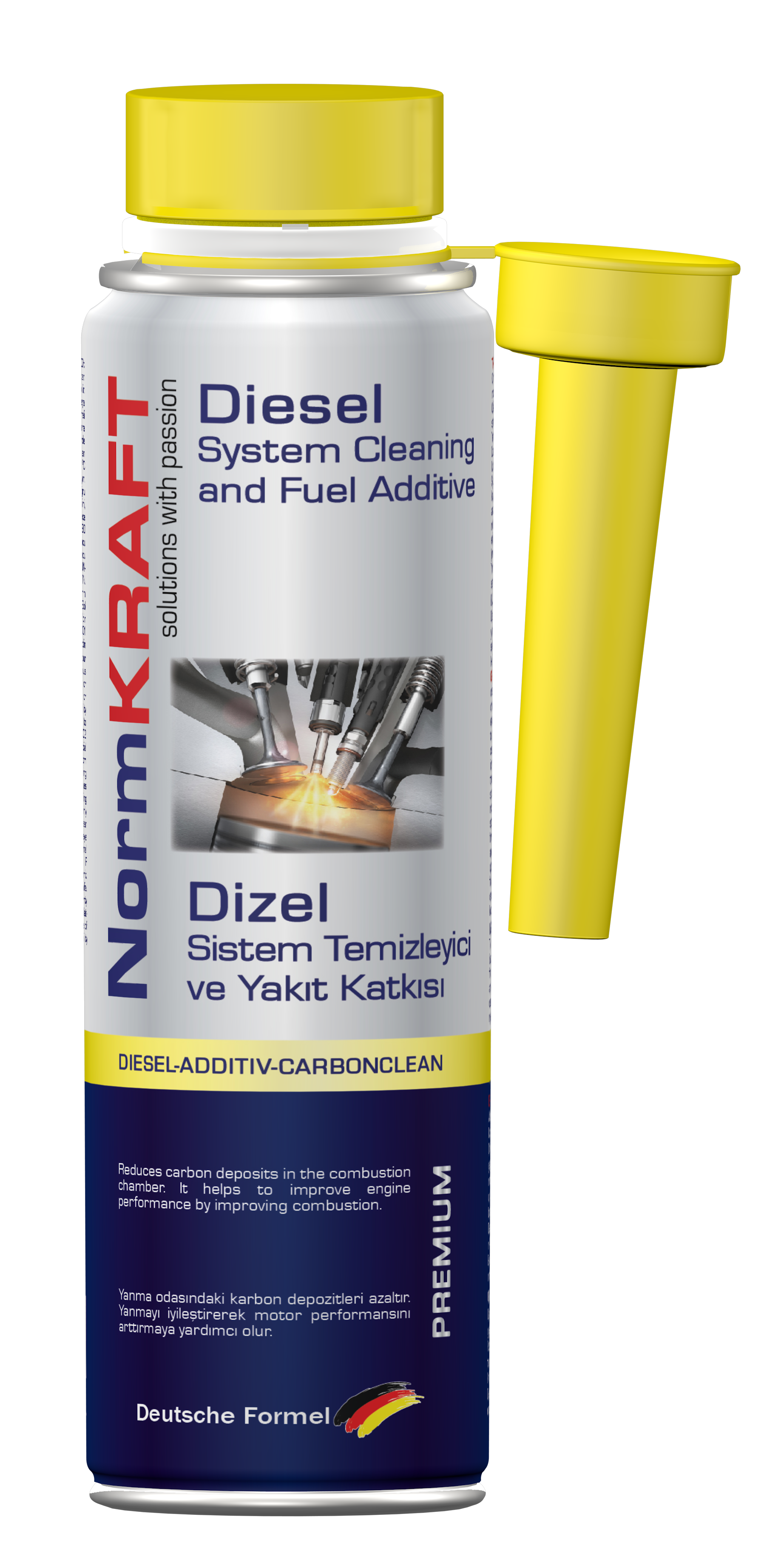 Dizel Sistem Temizleyici ve Yakıt Katkısı 300 ml Premium