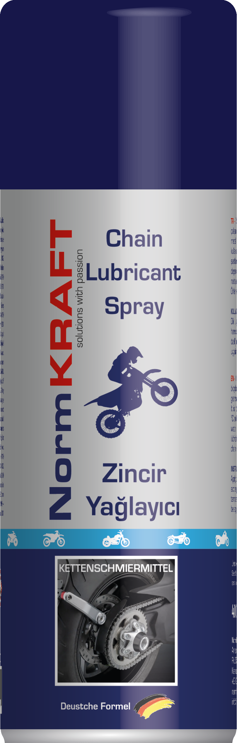 Motosiklet Zincir Yağı 400 ml Action