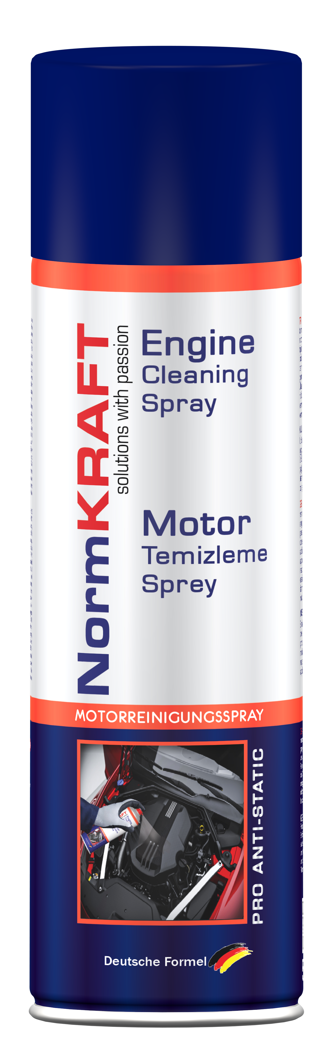 Motor Temizleme Sprey 500 ml (Pro-Anti Statik Fresh Orange) 